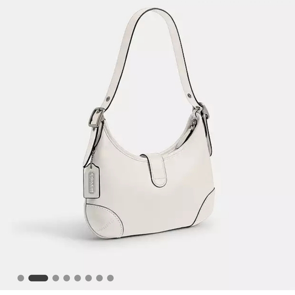 New! Limited Edition Coach Hampton Hobo Bag in Silver/Chalk ๐ค - Picture 3 of 10